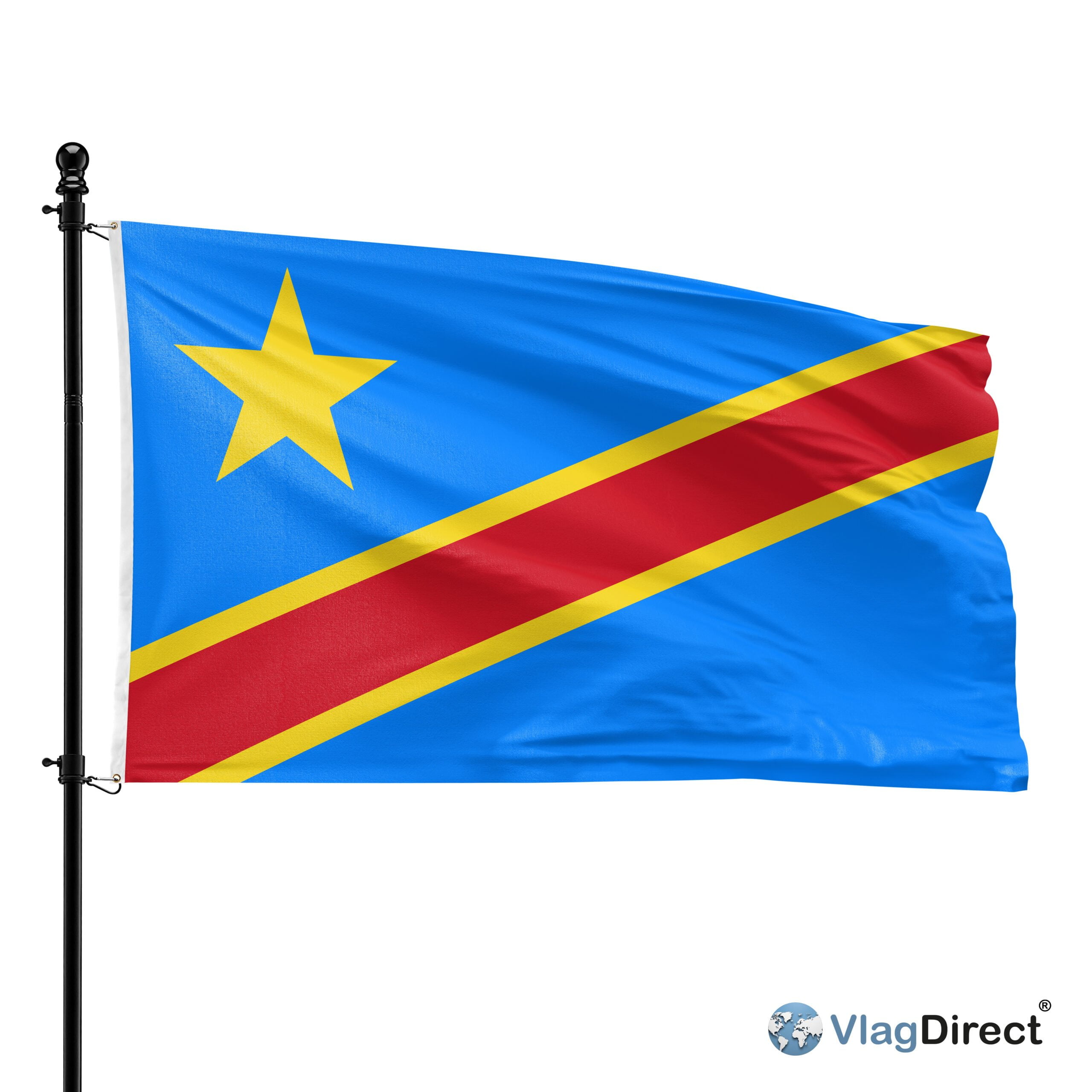 Congo kinshasa vlag