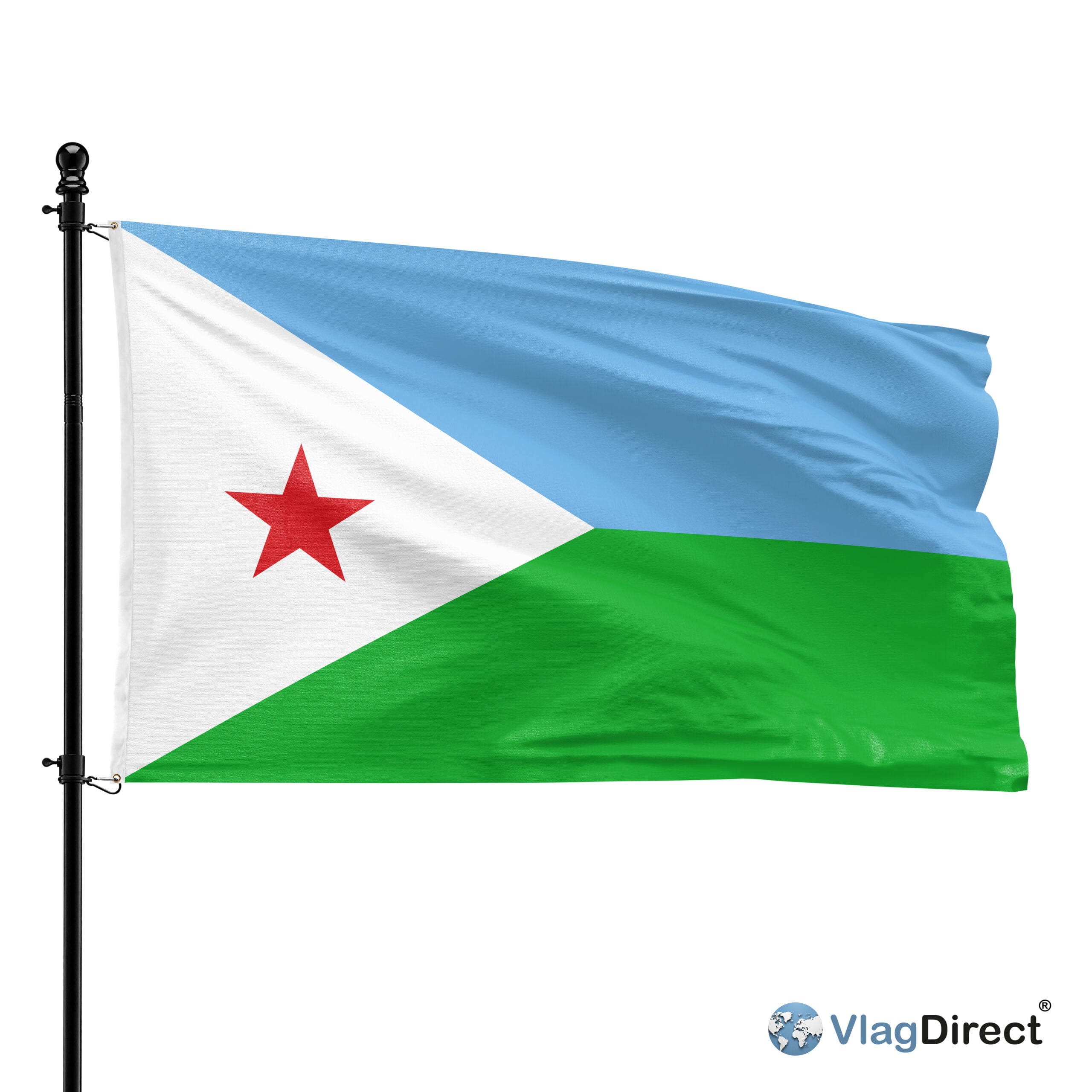 Djibouti vlag