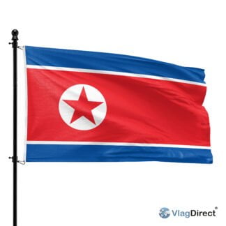 Noord-Koreaanse vlag