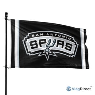 San Antonio Spurs vlag - San Antonio Spurs basketbalteam vlag - 90 x 150 cm.